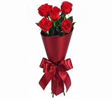 Букет 5 Красных роз Эдлесс Лав в Беркакит