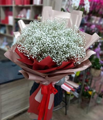 Букет цветов из: Гипсофила в Беркакит