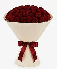 Букет 101 Бордовая роза Блэк Бакарра в Беркакит
