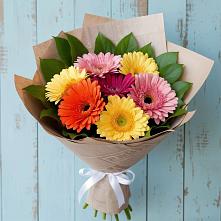 Букет цветов из:  Герберы в Беркакит