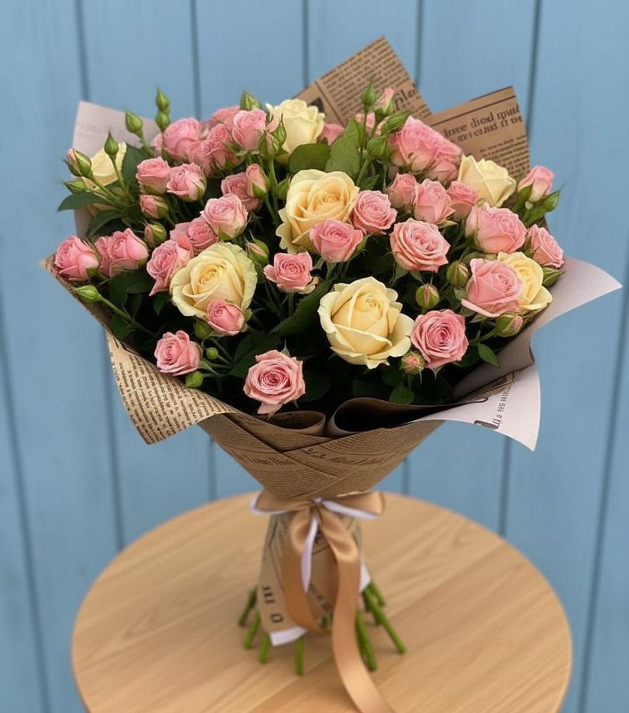 Букет цветов из: Розы в Беркакит