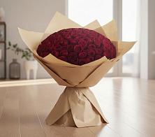 Букет 101 Красная роза в Беркакит