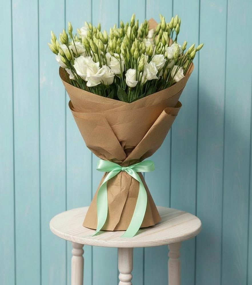 Букет цветов из: Лизиантусы в Беркакит