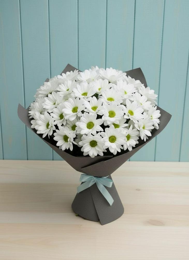 Букет цветов из: Хризантемы в Беркакит