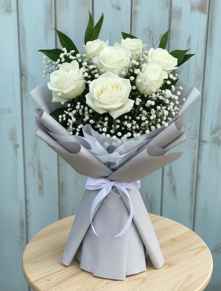 Букет цветов из: Розы в Беркакит