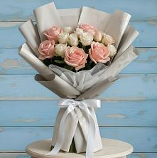Букет цветов из:  Розы в Беркакит