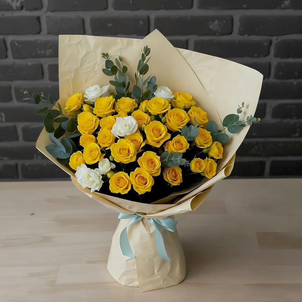 Букет цветов из: Розы в Беркакит