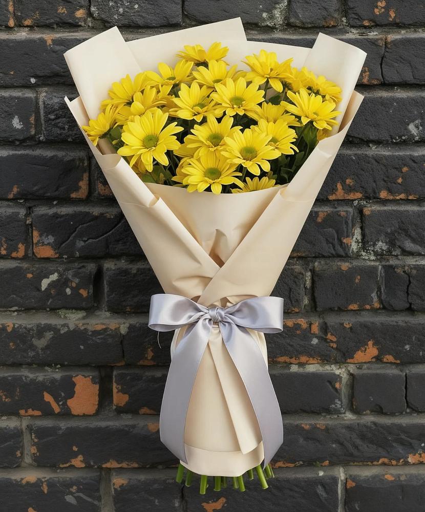 Букет цветов из: Хризантемы в Беркакит