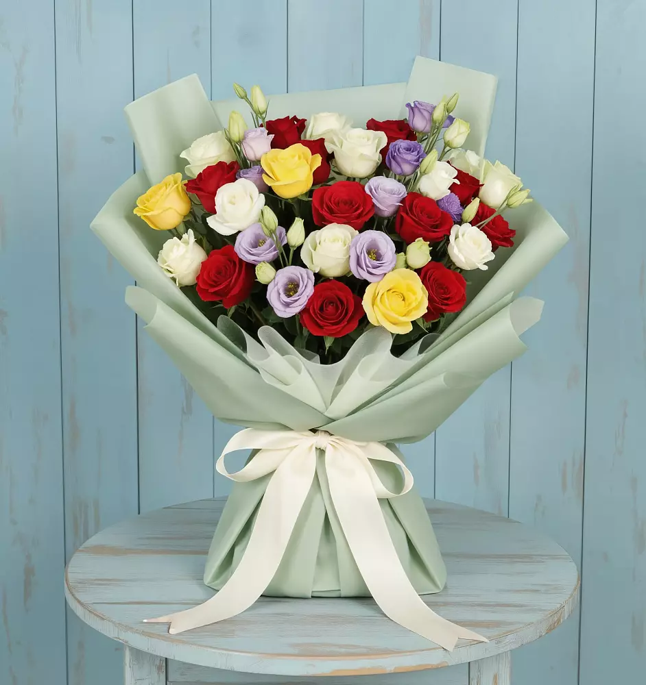 Букет цветов из: Розы в Беркакит