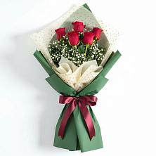 Букет цветов из:  Розы в Беркакит