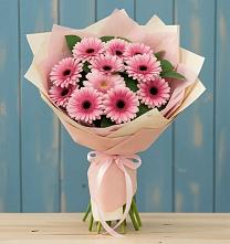 Букет цветов из:  Герберы в Беркакит