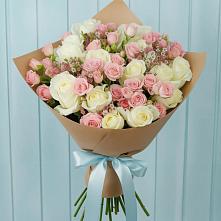 Букет цветов из:  Розы в Беркакит