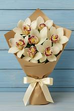 Букет цветов из:  Орхидеи и Розы в Беркакит